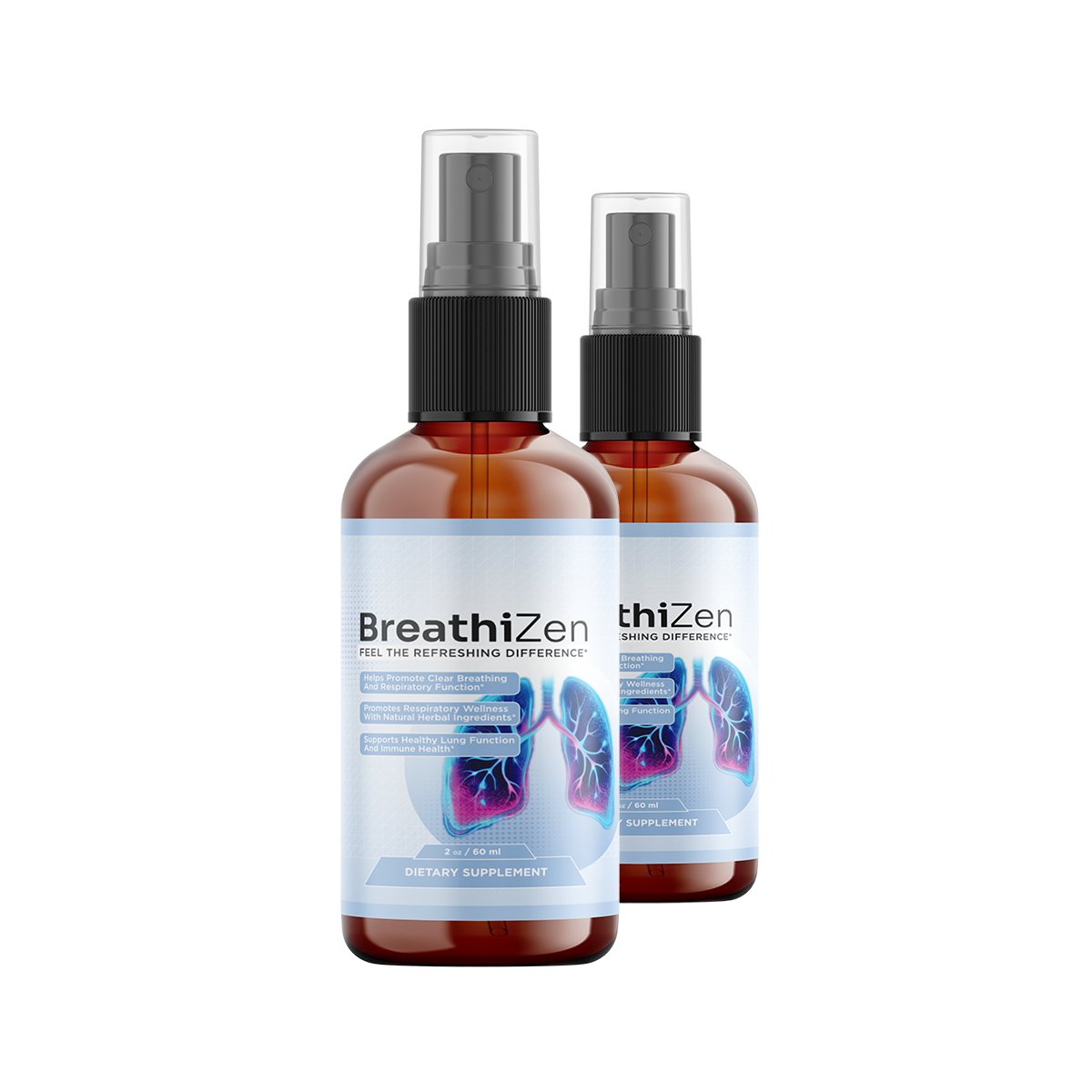 BreathiZen 2 Bottles — 60-day supply